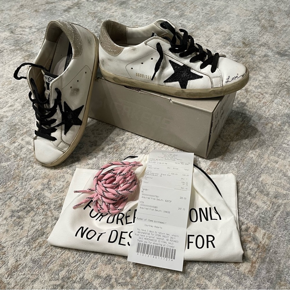 Golden Goose Super Star size 39